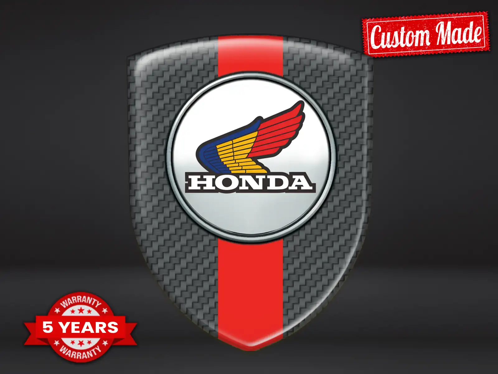 Honda Eigene Frontscheiben Aufkleber Max Haltbar Pro Stil